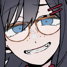 An anime drawing of a girl serving as an AVI.